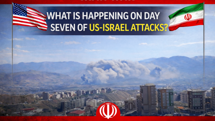 The Middle East conflict enters Day 7