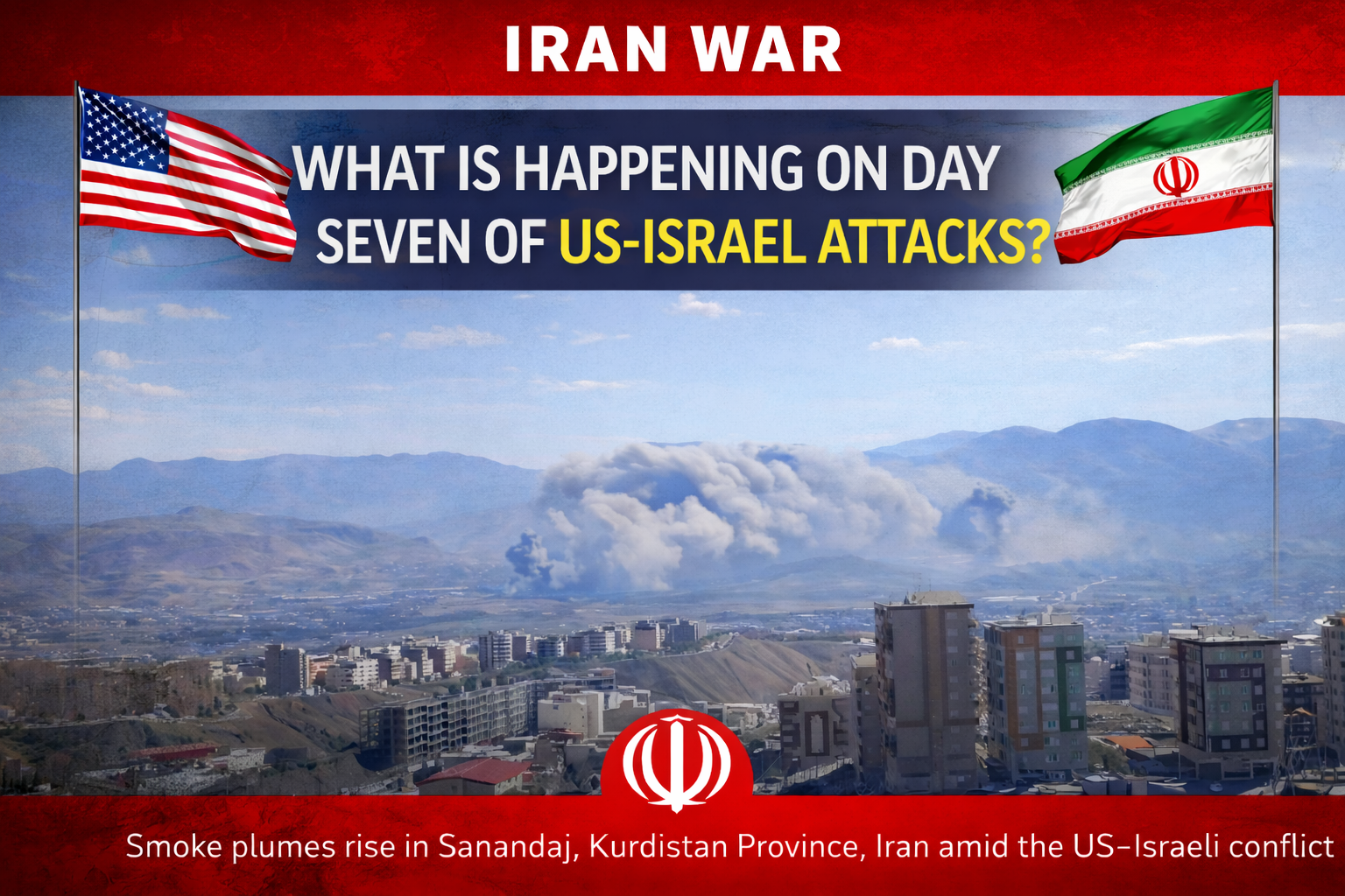 The Middle East conflict enters Day 7 as Iran launches missiles at 8 countries. Operation Epic Fury costs hit $3.7B. Click for the latest updates.